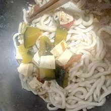 南瓜豆腐饸络面