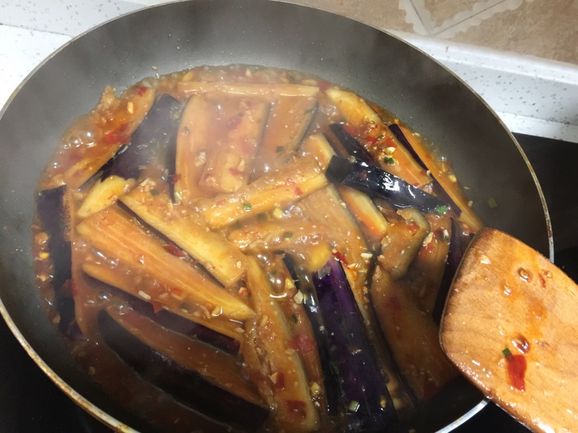 鱼香茄子的做法图解5