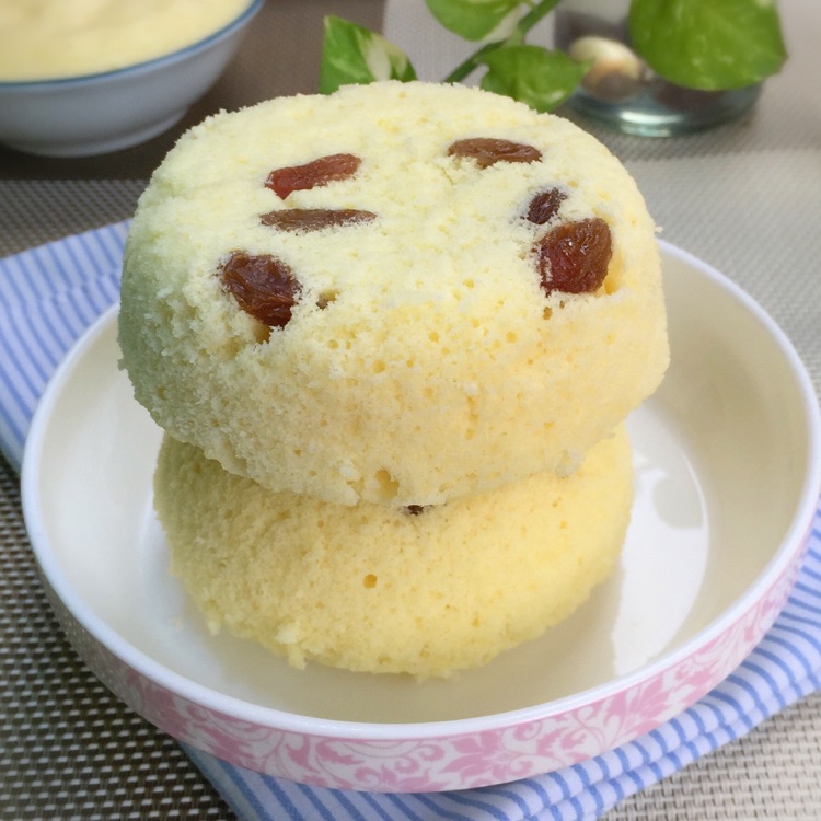 提子蒸蛋糕的做法图解8