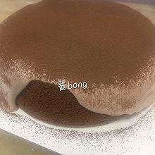 巧克力奶油淋面蛋糕8寸