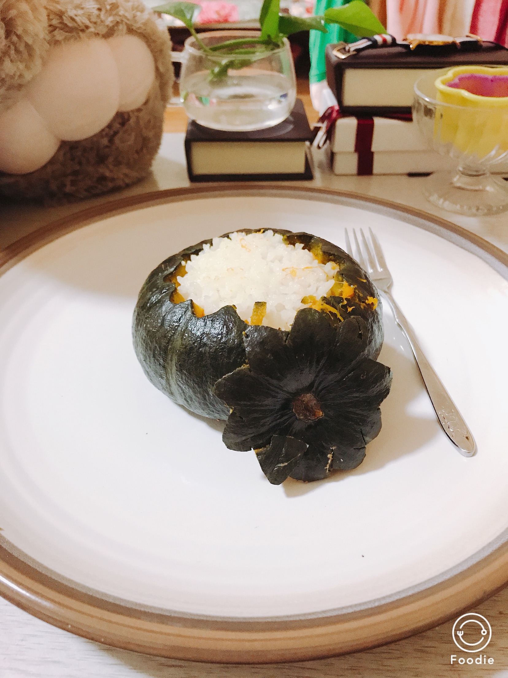 Steamed pumpkin