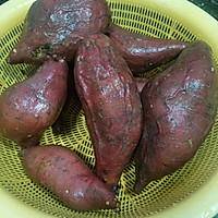 番薯煎堆丸的做法图解1