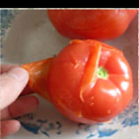 西红柿鸡蛋紫菜疙瘩汤的做法图解1