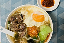 简单快捷又一餐，鸡蛋番茄牛肉面的做法