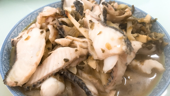雪菜鱼片