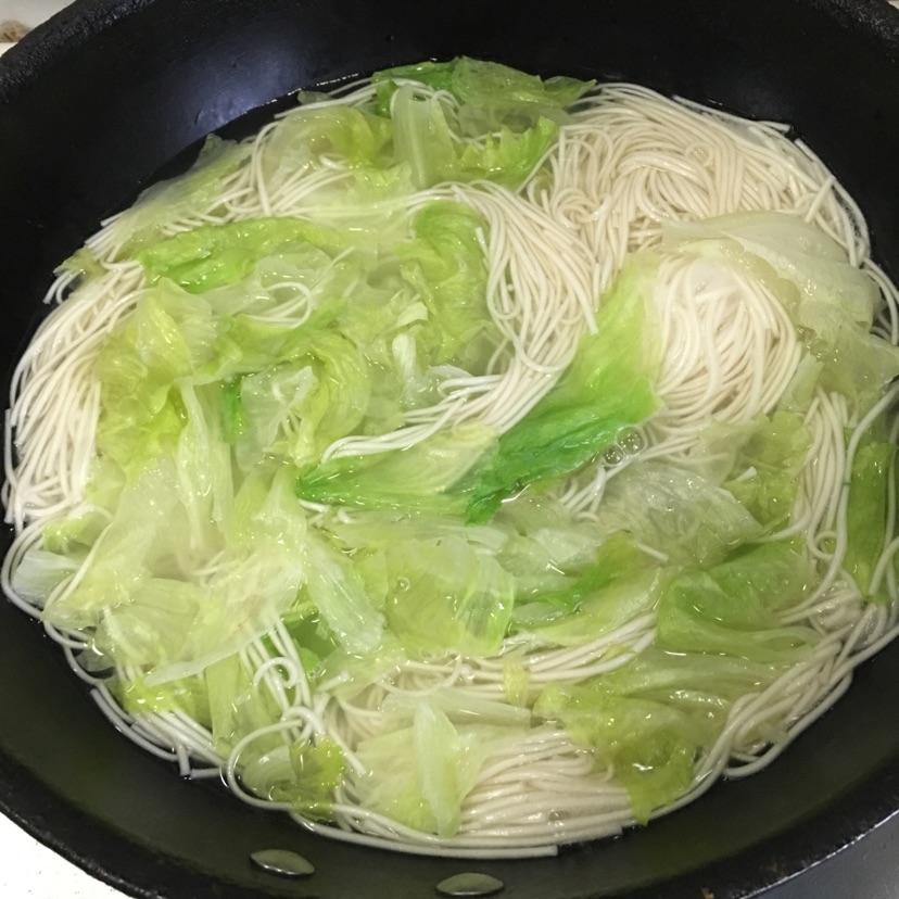 葱油拌面的做法图解6