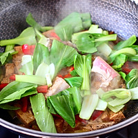 #合理膳食 营养健康进家庭#红蟹鱼酱焖冻豆腐的做法图解12