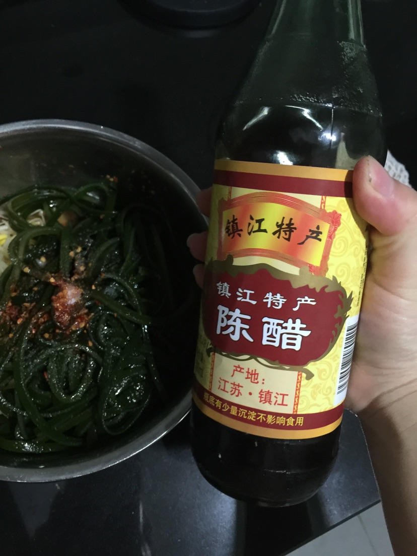 凉拌海带豆芽紫菜的做法图解10