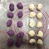 紫薯开花馒头（一次发酵）的做法图解5