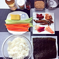 饭团与寿司的华丽变身的做法图解1