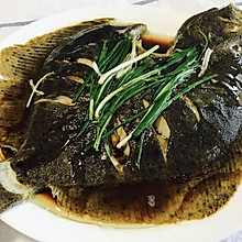 清蒸多宝鱼