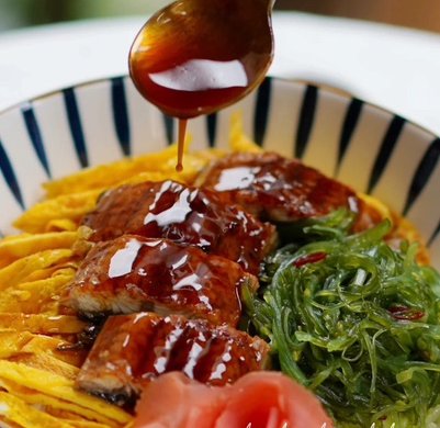 ️在家也可以做日式蒲烧鳗鱼饭啦 超简单 ‼️