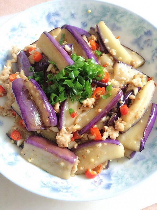 肉末茄子的做法
