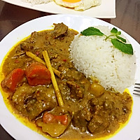 椰浆咖喱牛腩的做法图解7