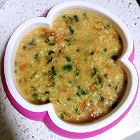 番茄油菜小米疙瘩汤的做法图解9