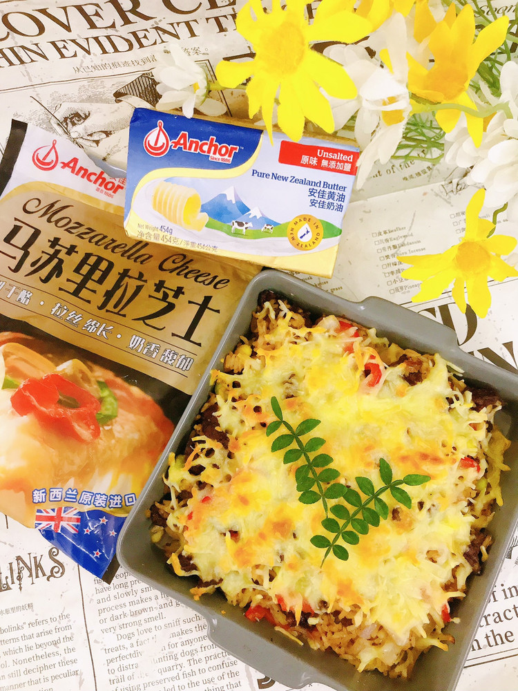 芝士焗饭的做法