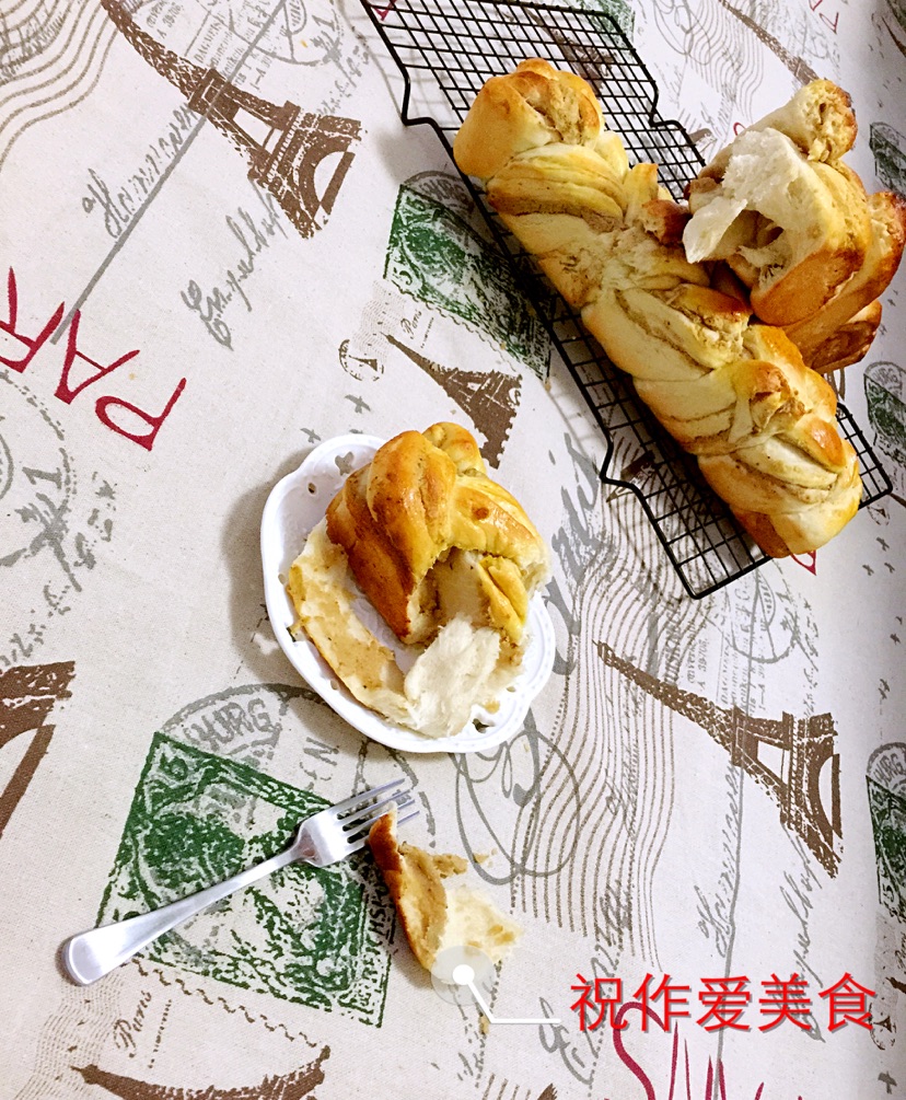 当季美食—栗蓉吐司的做法图解9