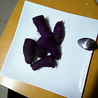 奶香紫薯泥的做法图解1