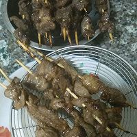 孜然蒜香羊肉串【炸羊肉串】的做法图解7