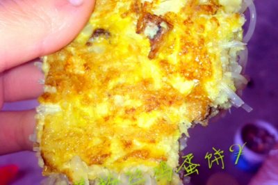 白菜粉丝鸡蛋饼