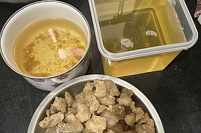 炸猪油