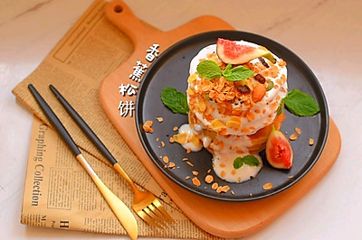 无需烤箱的高颜值甜品香蕉松饼