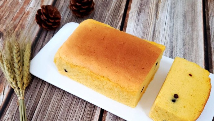 南瓜古早味蛋糕