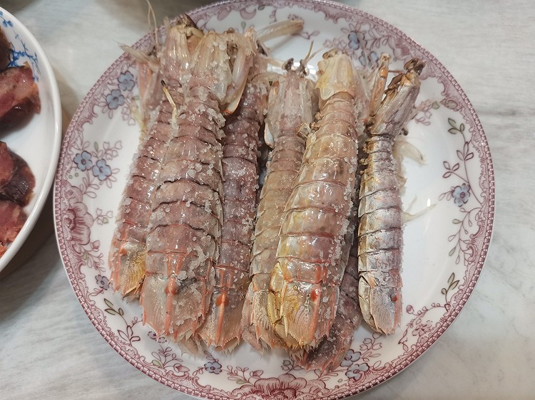 盐焗皮皮虾的做法