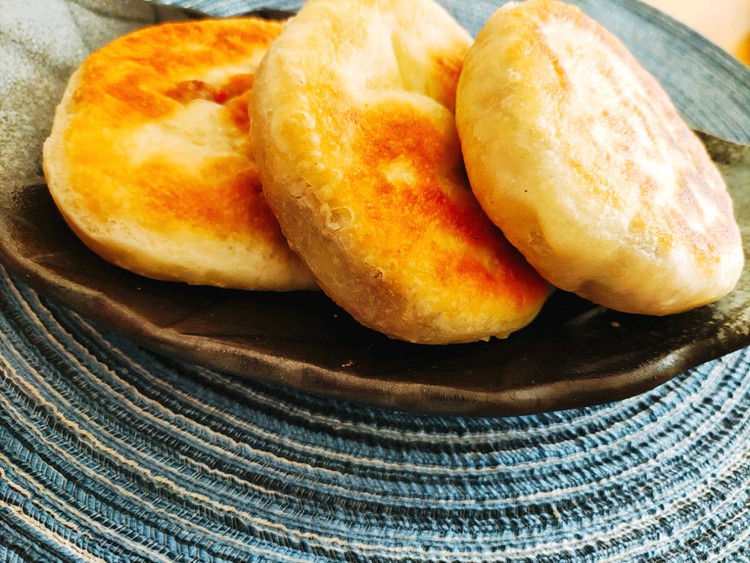 彩色素食饼的做法