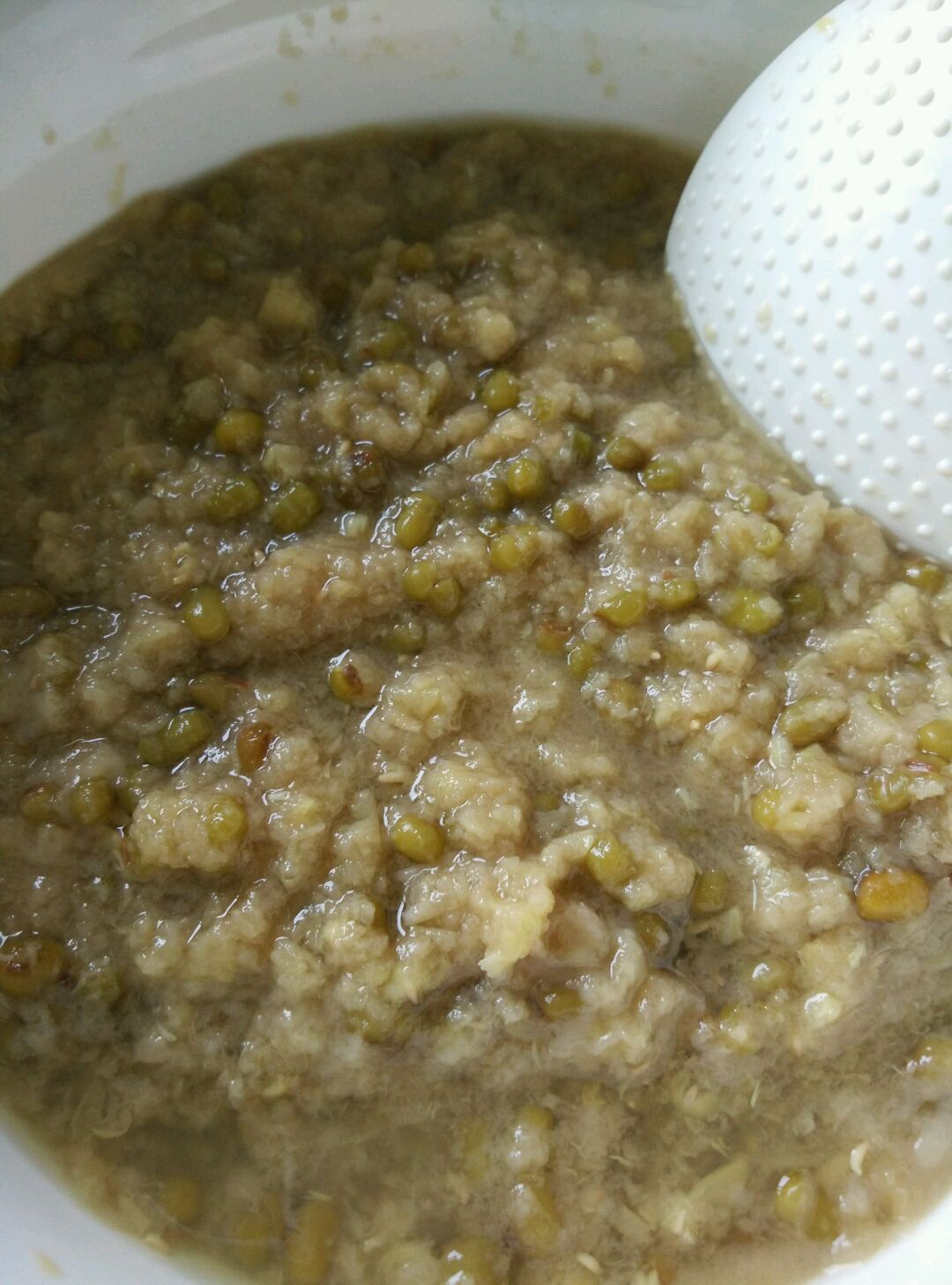 绿豆冰棍的做法图解1
