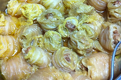 白菜肉卷