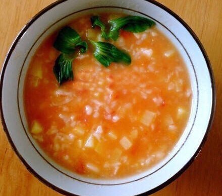 家常菜之西红柿土豆疙瘩汤