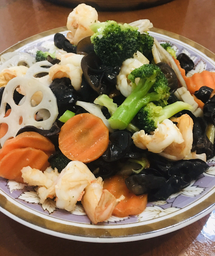 西兰花小炒的做法