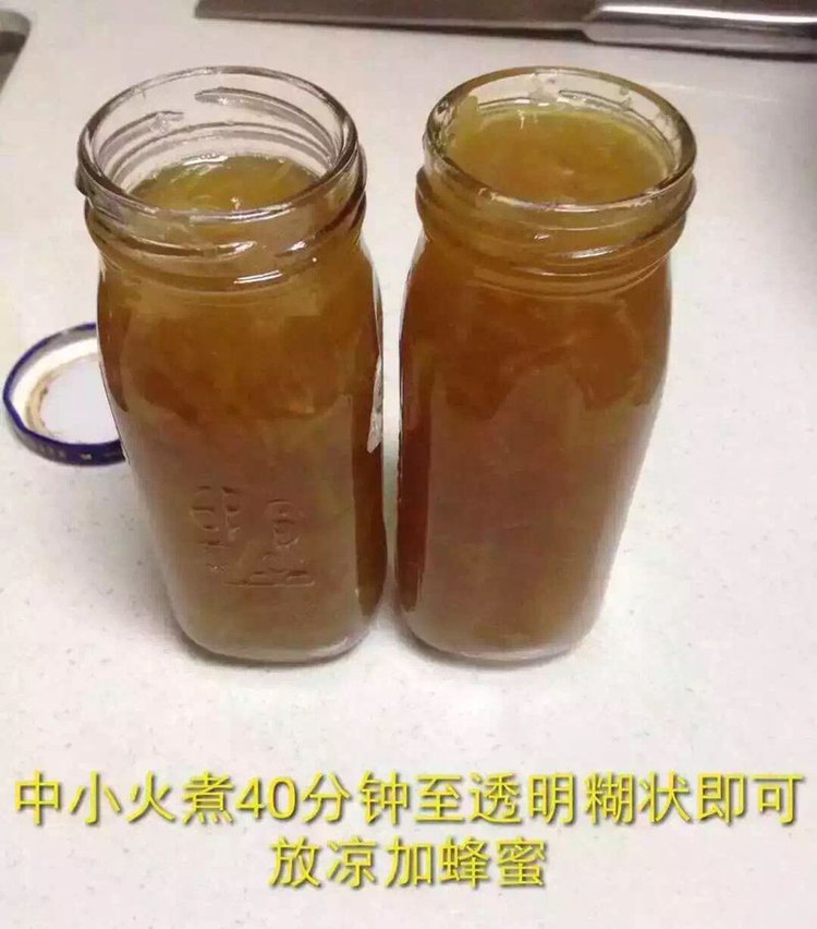 蜂蜜柚子茶的做法