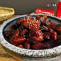 姜汁可乐排骨/无油版的做法图解13