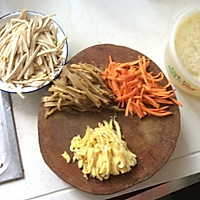 鸡汤煮干丝的做法图解2