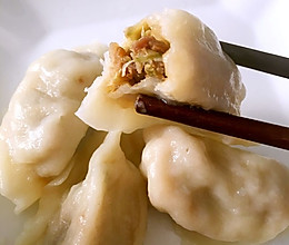 槐花肉馅水饺-野菜篇的做法