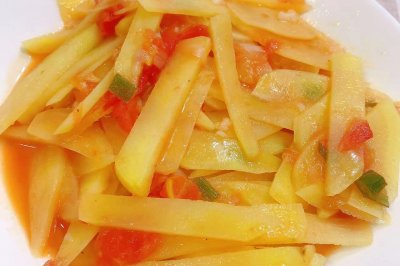 番茄土豆片