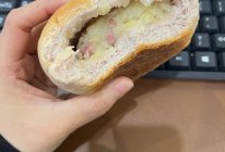 土豆香肠面包芋泥面包的做法