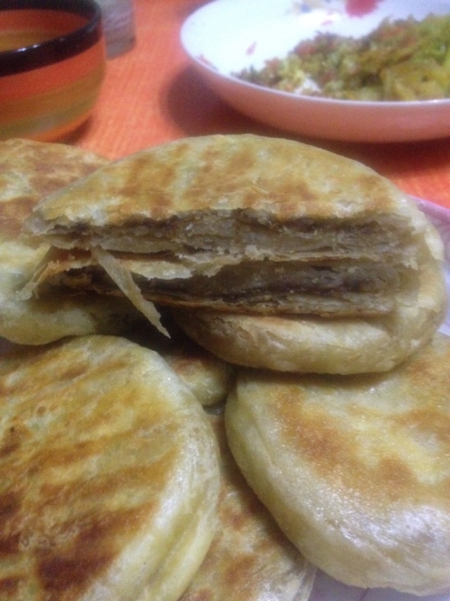 红糖芝麻油酥饼的做法图解8