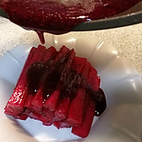 #美食说出“新年好”#健康营养的～火龙果蜜汁山药的做法图解8