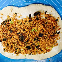 葱香海苔肉松吐司面包的做法图解8