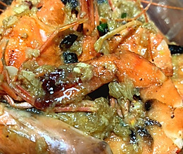 蒜烧大虾的做法