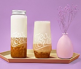 奈雪最新热饮教程：香芋蜂蜜白珍珠的做法的做法