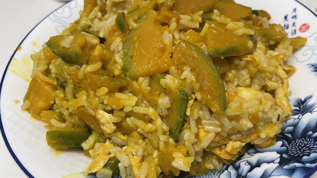 5块钱好吃南瓜蛋饭的做法