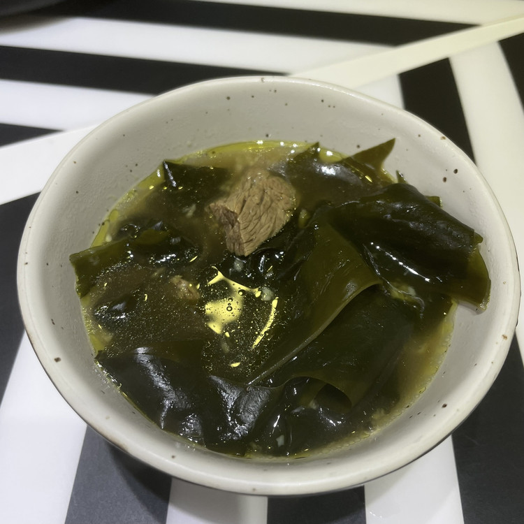 海带牛肉汤的做法