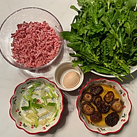 荠菜鲜肉馄饨(春季限定美食)的做法图解1