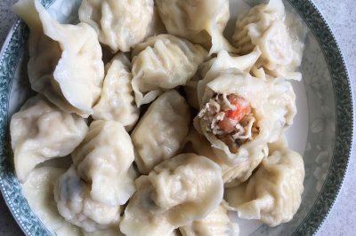 茭白虾肉水饺