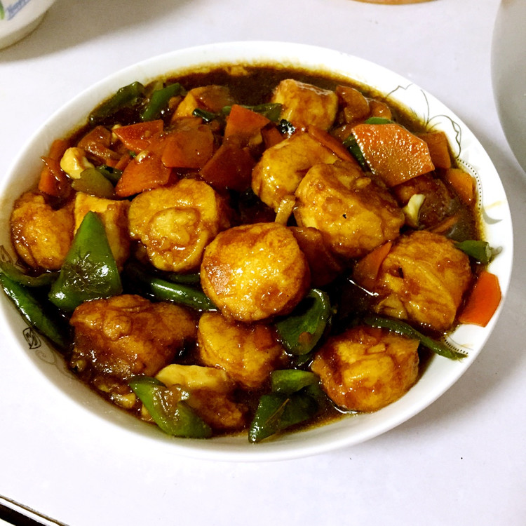红烧日本豆腐的做法