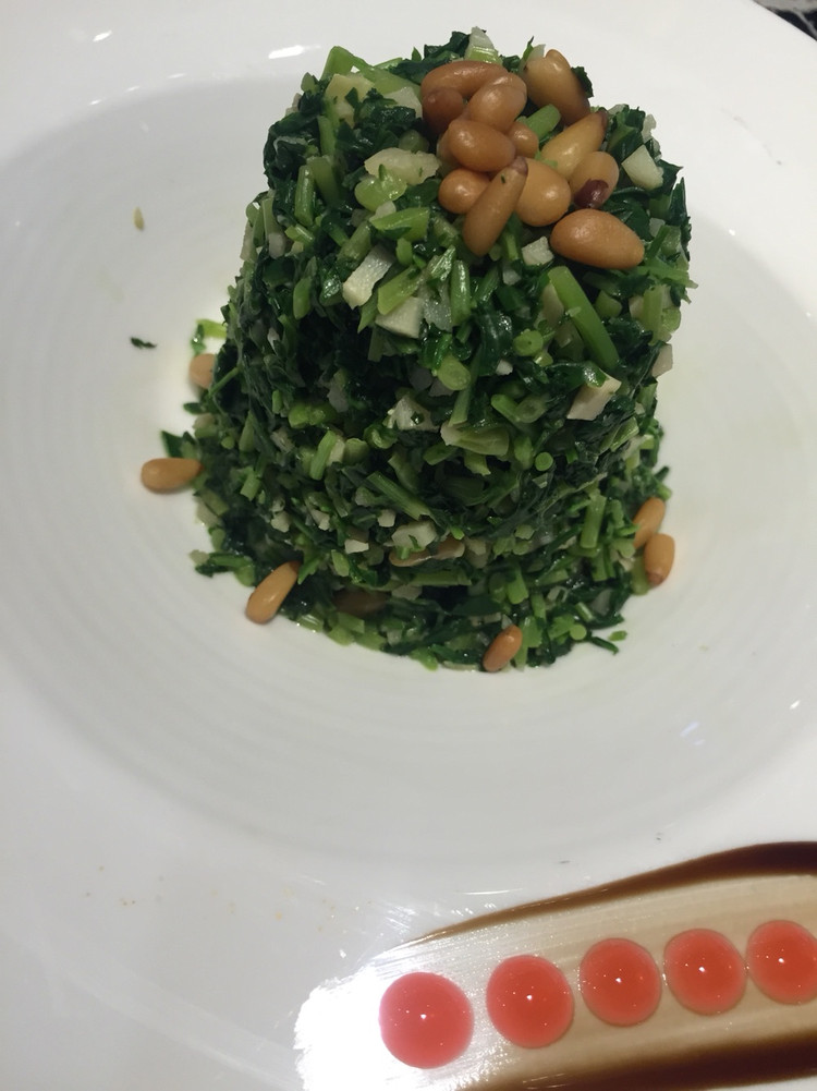 脆口马兰头的做法